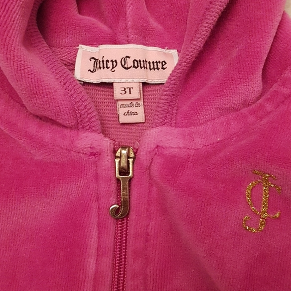 Juicy couture pink velour set - Picture 3 of 4